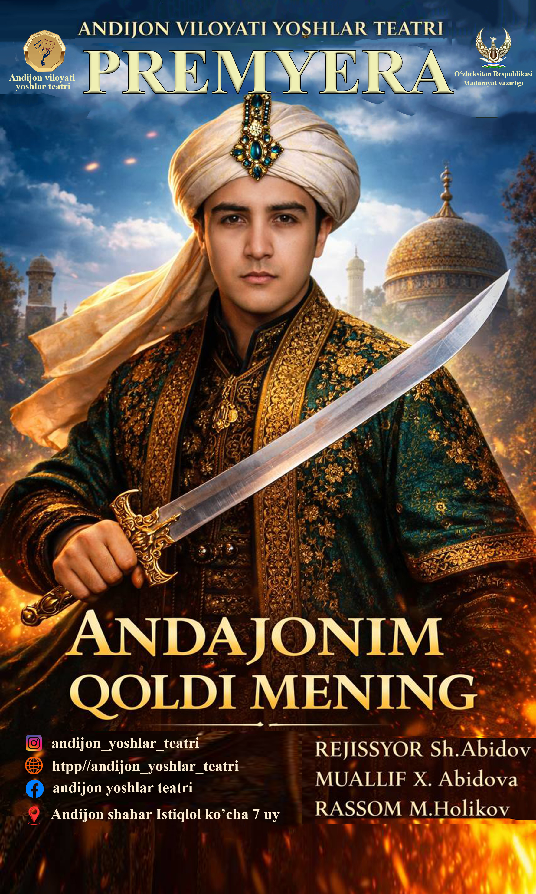 "Anda jonim qoldi mening"